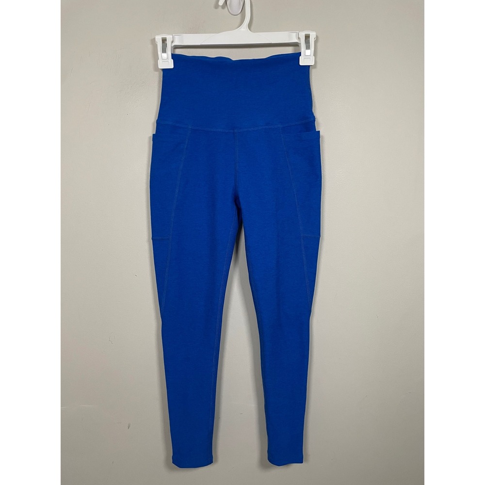 Beyond Yoga Spacedye™ Out Of Pocket High Waisted Capri Legging in Blue Size‎ XS